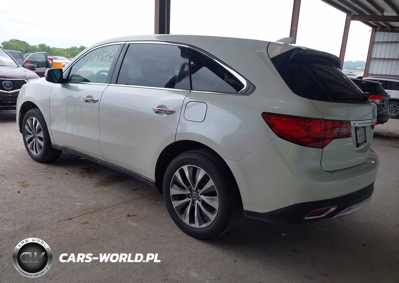 2014 Acura Mdx Technology Package VIN:5FRYD3H47EB018079 - 3