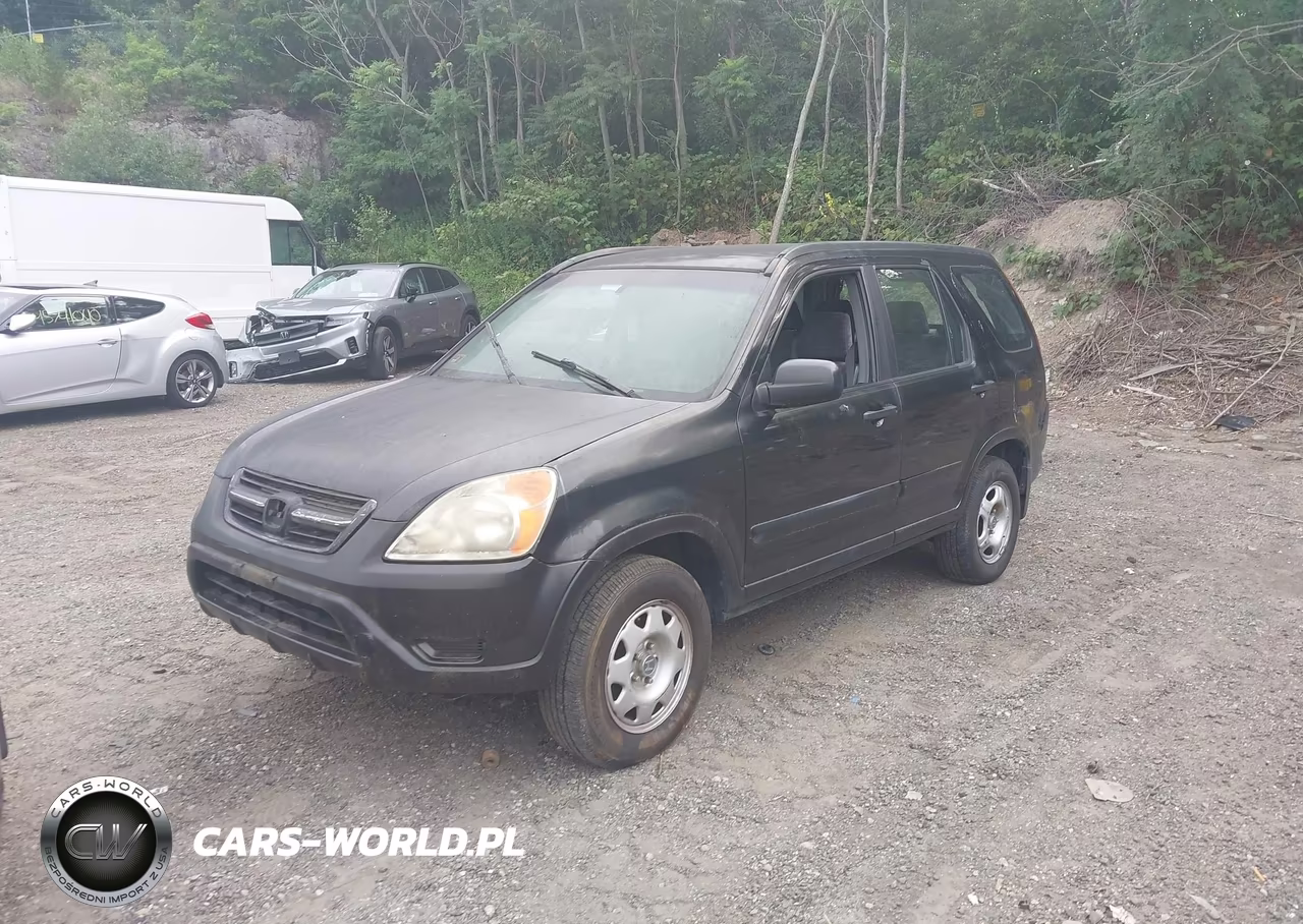2002 Honda Cr-V Lx VIN:JHLRD68412C020851 - 2