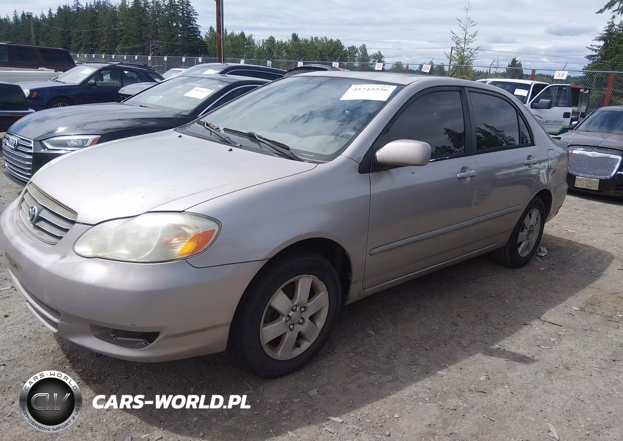 2003 Toyota Corolla Le VIN:1NXBR38E73Z160093 - 2