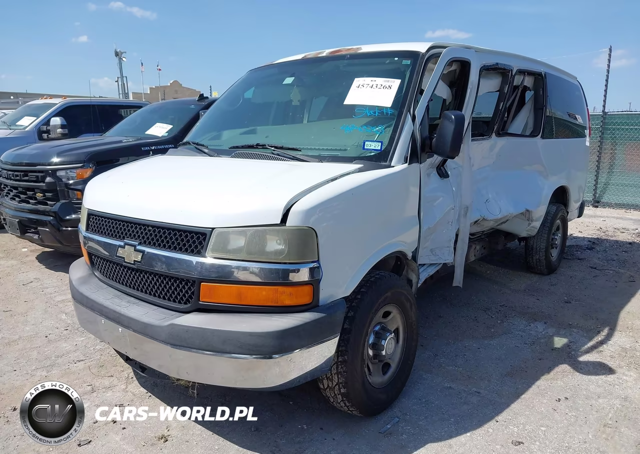 2013 Chevrolet Express 2500 Lt VIN:1GAWGRFA5D1122873 - 2