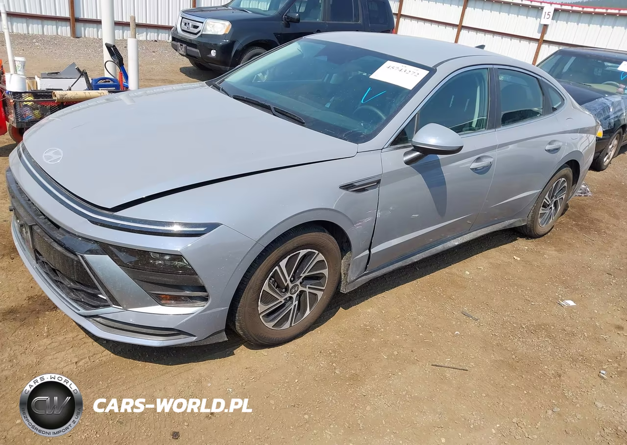 2026 Hyundai Sonata Hybrid Blue VIN:KMHL24JJ1TA167144 - 2
