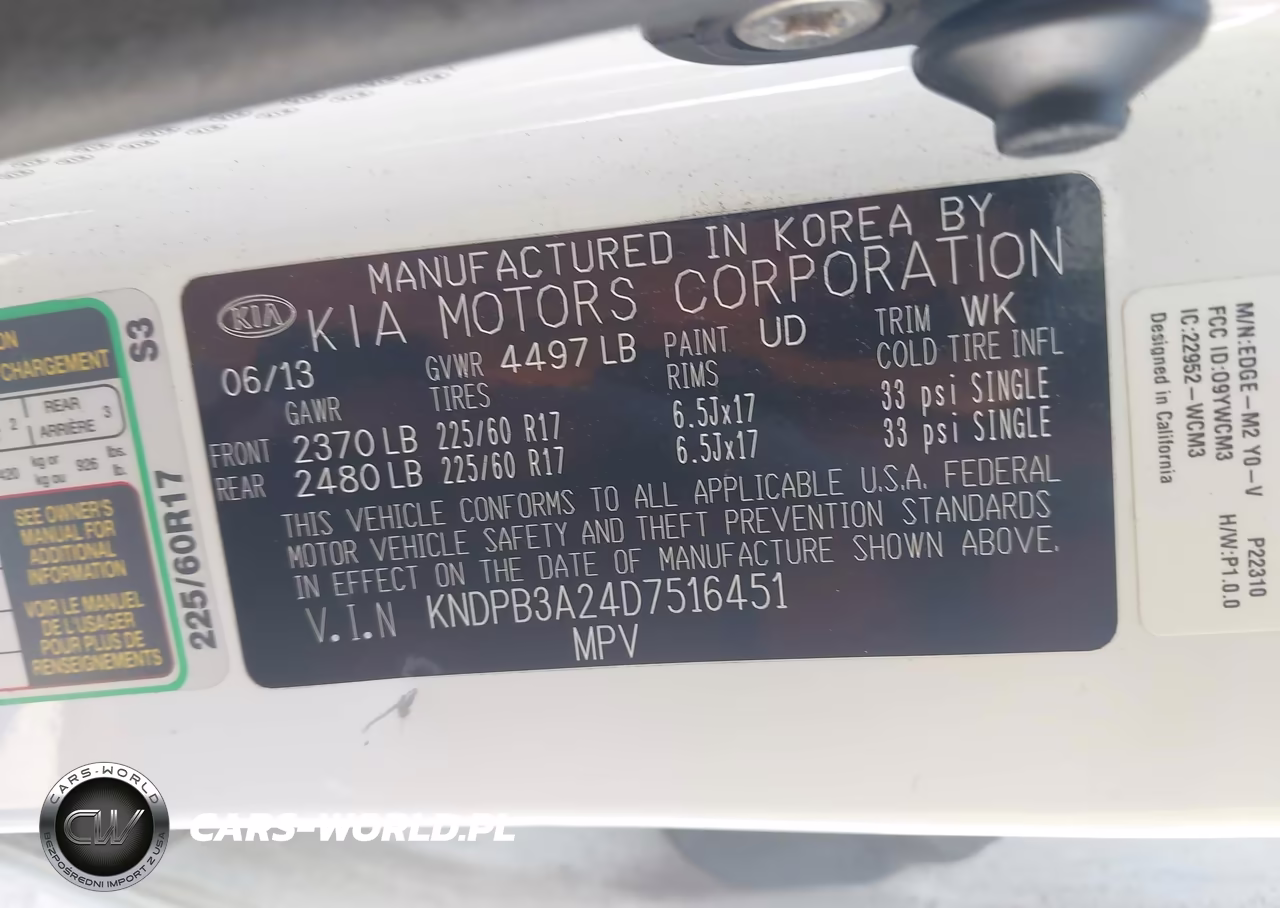 2013 Kia Sportage Lx VIN:KNDPB3A24D7516451 - 9