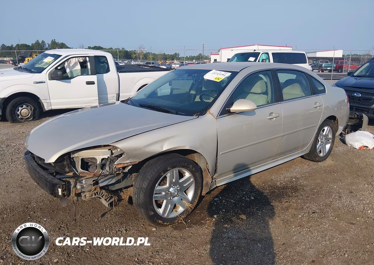 2012 Chevrolet Impala Lt VIN:2G1WG5E32C1231327 - 2