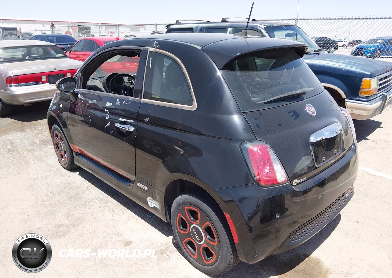 2016 Fiat 500E Battery Electric VIN:3C3CFFGE9GT214177 - 3