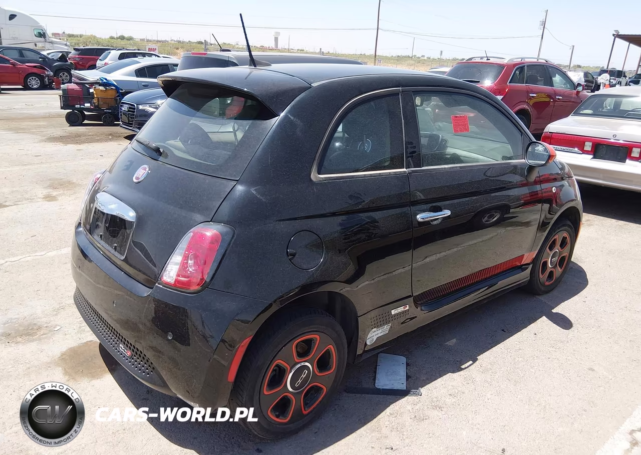 2016 Fiat 500E Battery Electric VIN:3C3CFFGE9GT214177 - 4