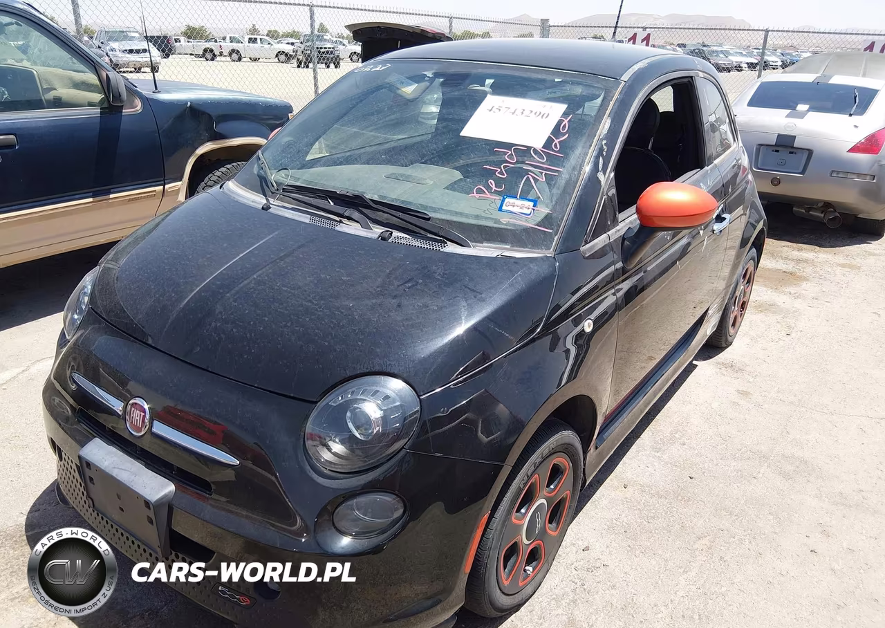 2016 Fiat 500E Battery Electric VIN:3C3CFFGE9GT214177 - 6