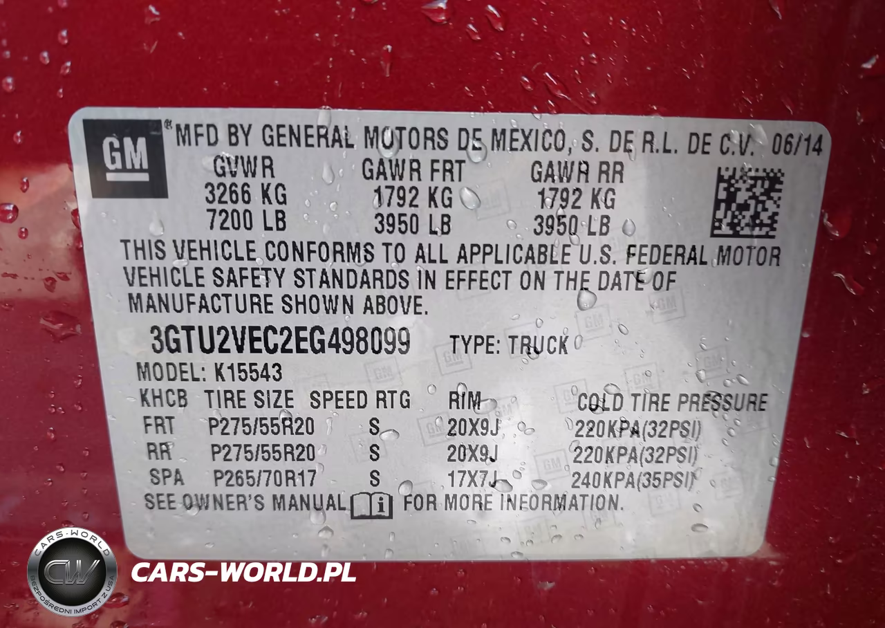2014 GMC Sierra 1500 Slt VIN:3GTU2VEC2EG498099 - 9