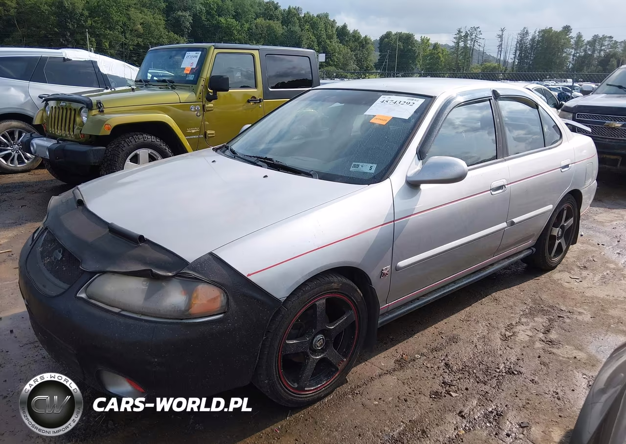 2002 Nissan Sentra Gxe VIN:3N1CB51D62L672630 - 2