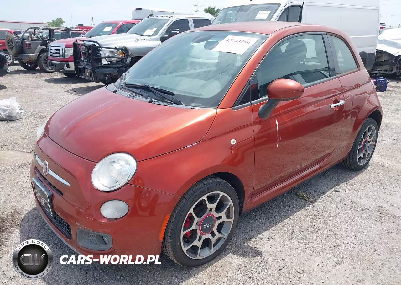 2015 Fiat 500 Sport VIN:3C3CFFBR7FT663396 - 2