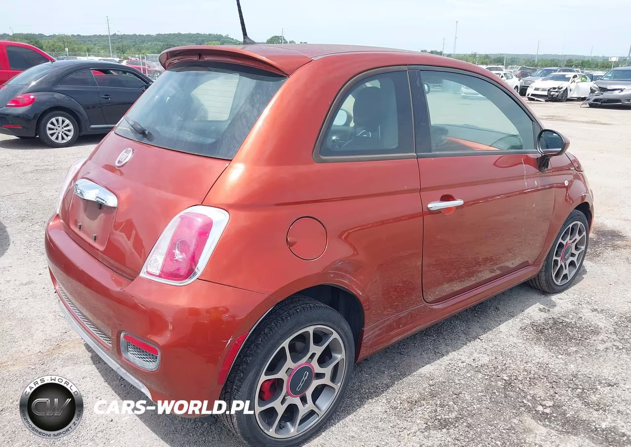 2015 Fiat 500 Sport VIN:3C3CFFBR7FT663396 - 4