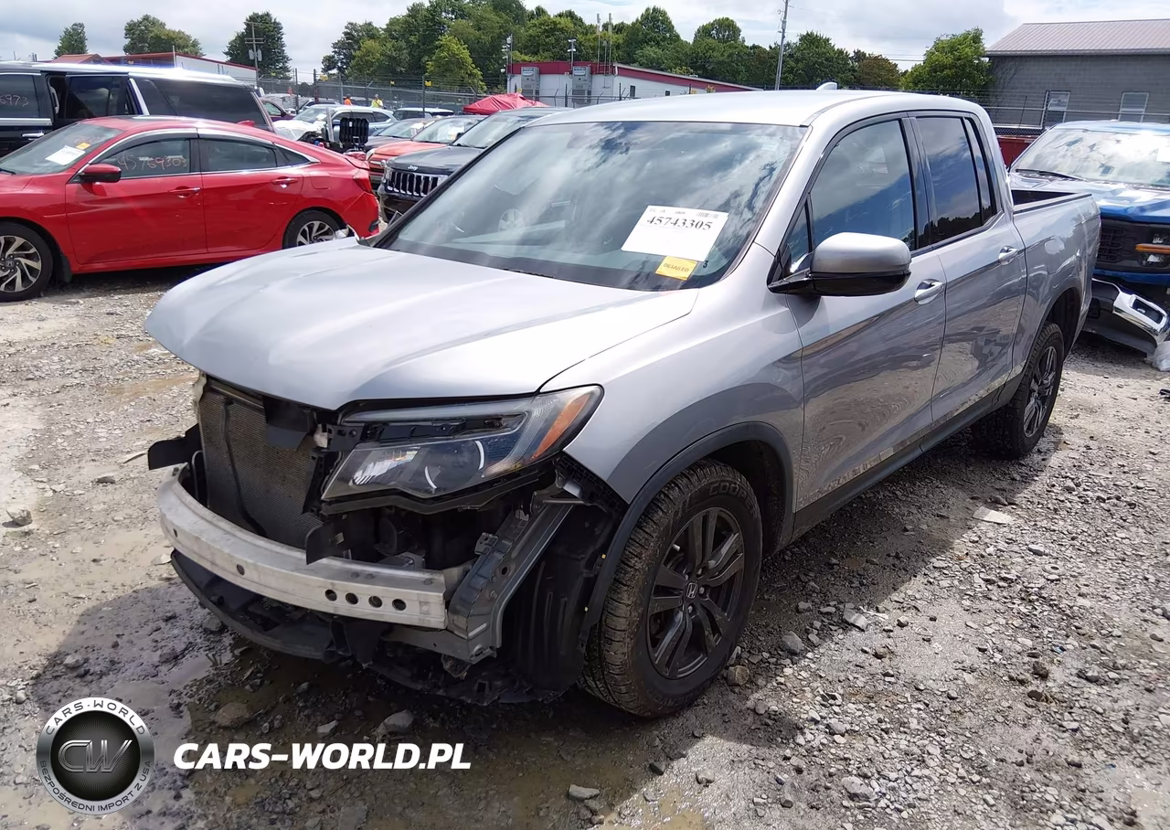 2019 Honda Ridgeline Sport VIN:5FPYK3F19KB043276 - 2