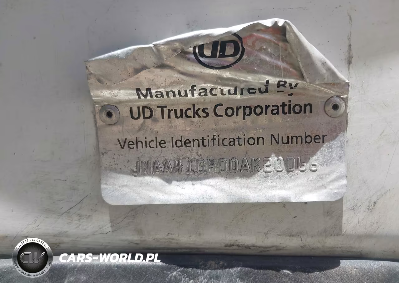2013 Nissan Diesel Ud2600 VIN:JNAA410H0DAK20066 - 8