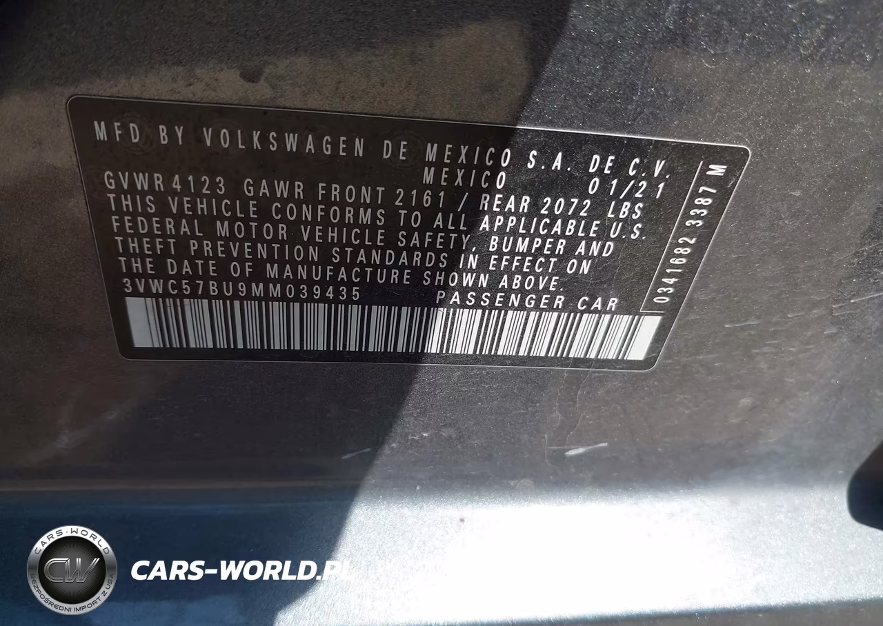 2021 Volkswagen Jetta 1.4T R-Line-1.4T Se-S VIN:3VWC57BU9MM039435 - 9