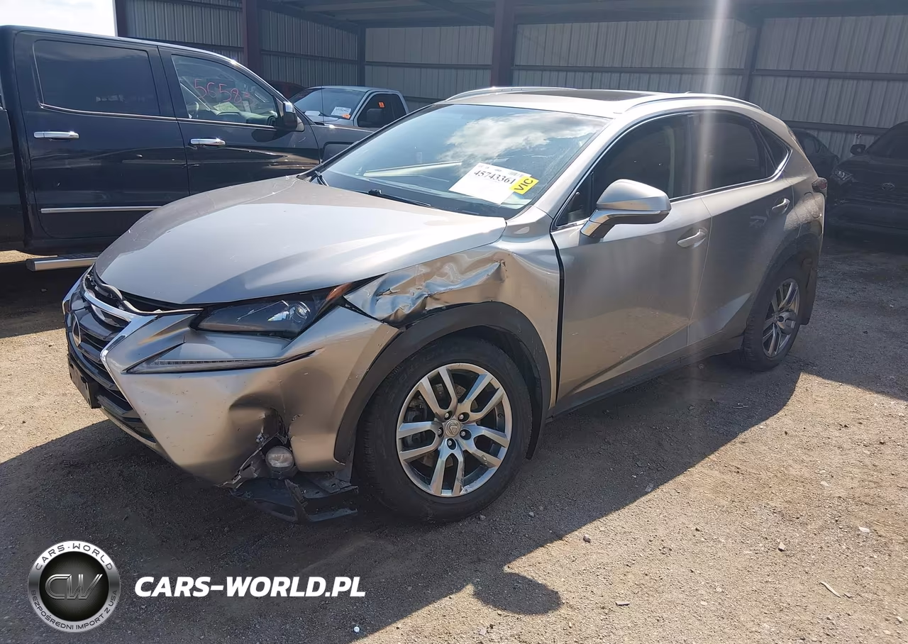2015 Lexus Nx 200T VIN:JTJBARBZ4F2002186 - 2