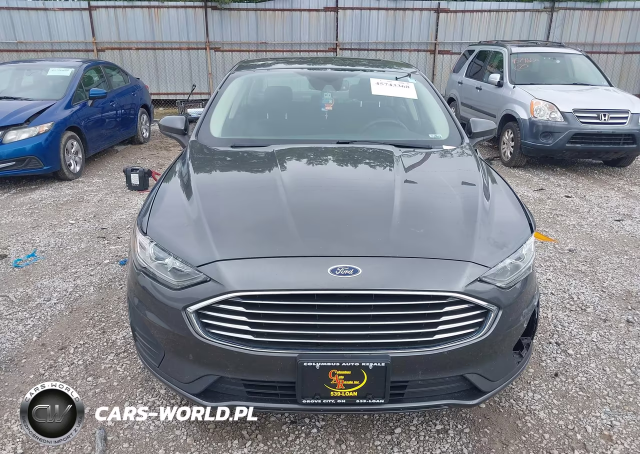 2019 Ford Fusion Hybrid Se VIN:3FA6P0LU5KR151199 - 12