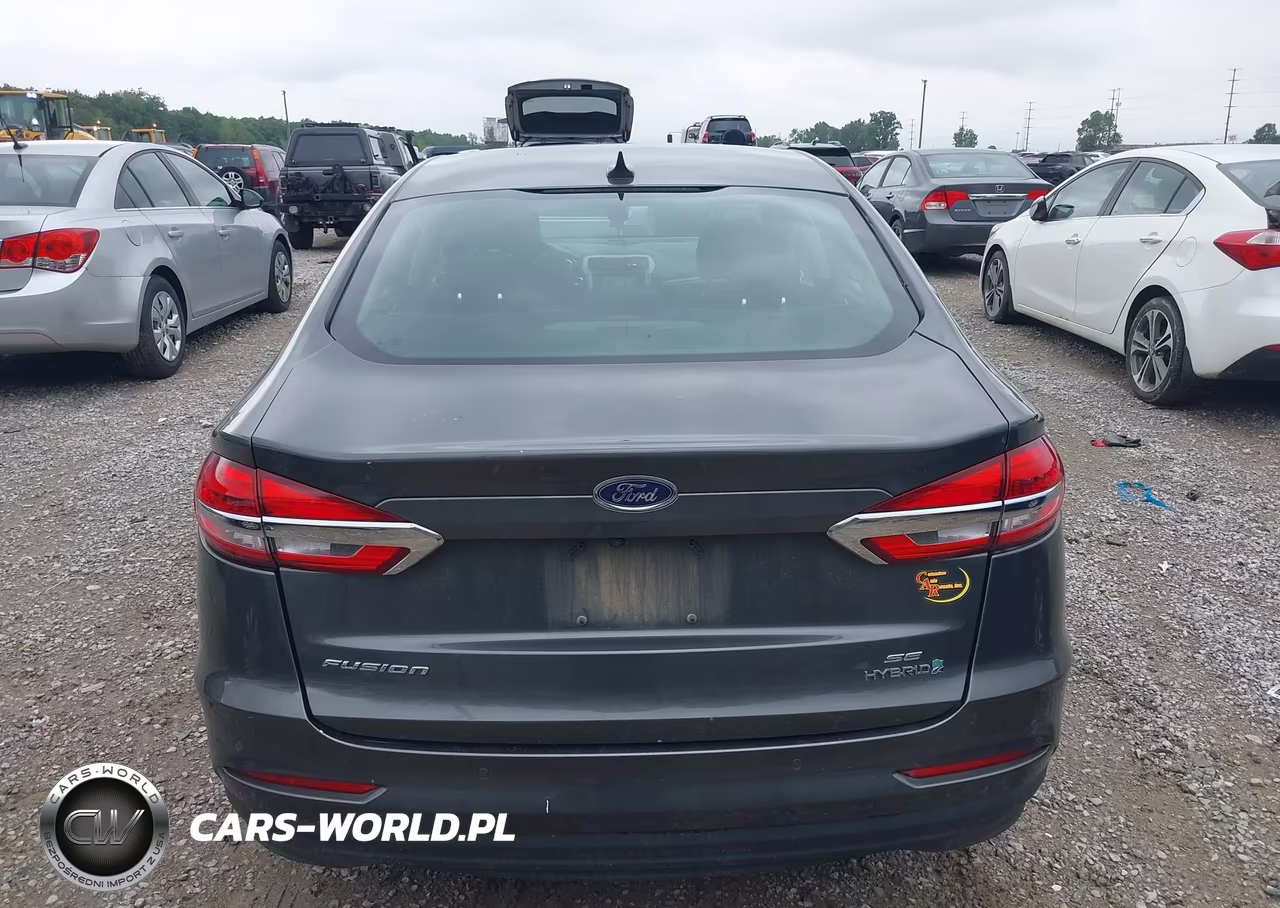 2019 Ford Fusion Hybrid Se VIN:3FA6P0LU5KR151199 - 16