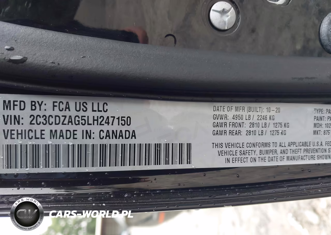 2020 Dodge Challenger Sxt VIN:2C3CDZAG5LH247150 - 9