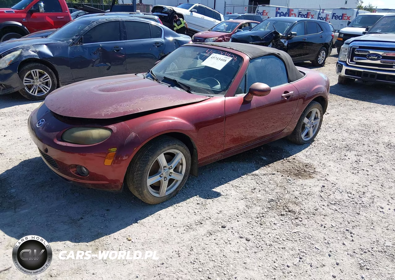 2006 Mazda Mx-5 Touring VIN:JM1NC25F060101831 - 2