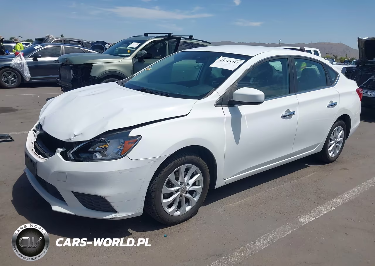 2019 Nissan Sentra Sv VIN:3N1AB7AP3KL613516 - 2
