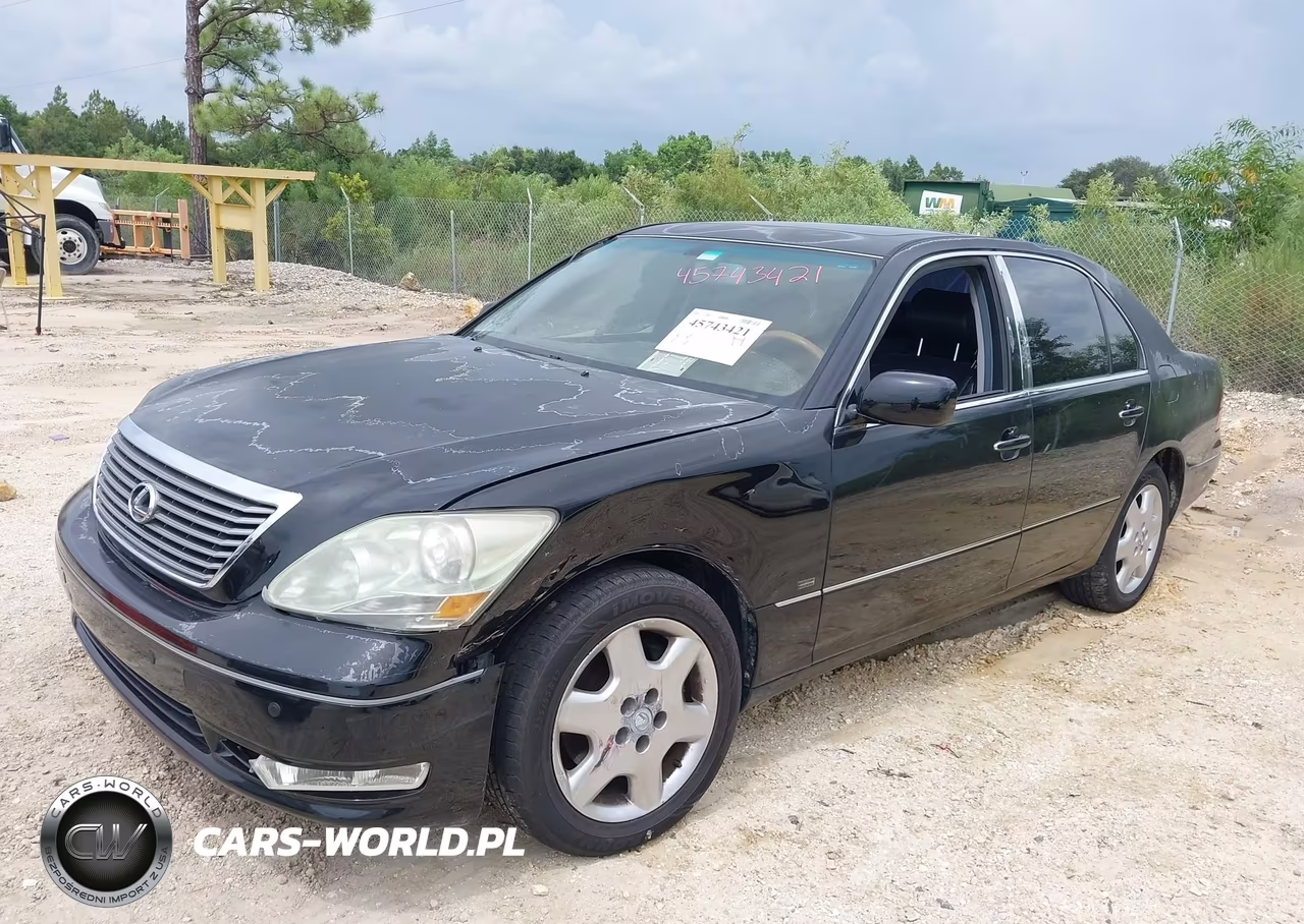 2004 Lexus Ls 430 VIN:JTHBN36F240125433 - 2