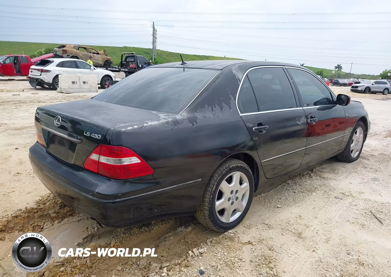 2004 Lexus Ls 430 VIN:JTHBN36F240125433 - 4