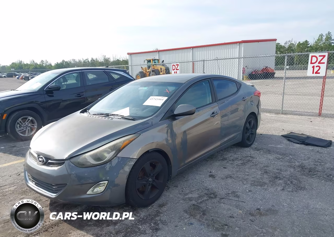 2013 Hyundai Elantra Gls VIN:5NPDH4AE2DH343896 - 13