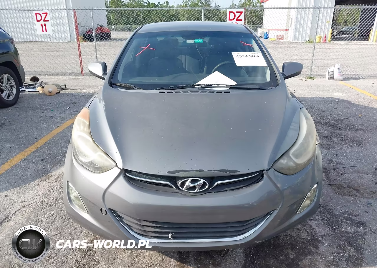2013 Hyundai Elantra Gls VIN:5NPDH4AE2DH343896 - 6
