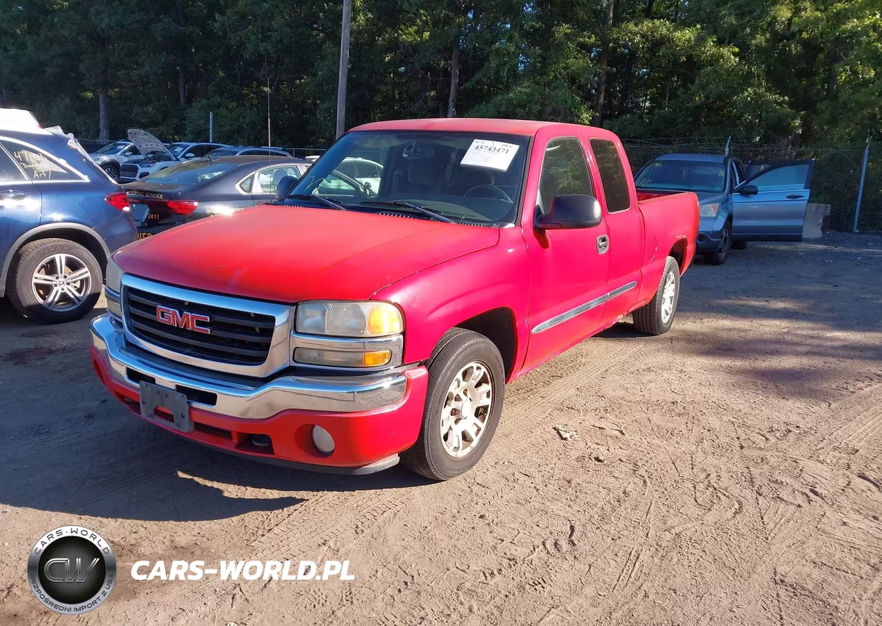 2006 GMC Sierra 1500 Sle1 VIN:1GTEC19Z86Z301835 - 2