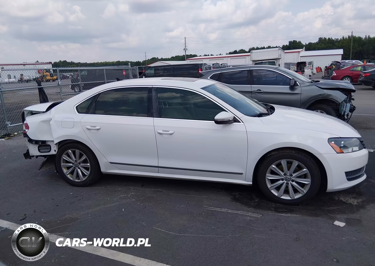 2012 Volkswagen Passat 2.5L Sel VIN:1VWCH7A31CC034228 - 14