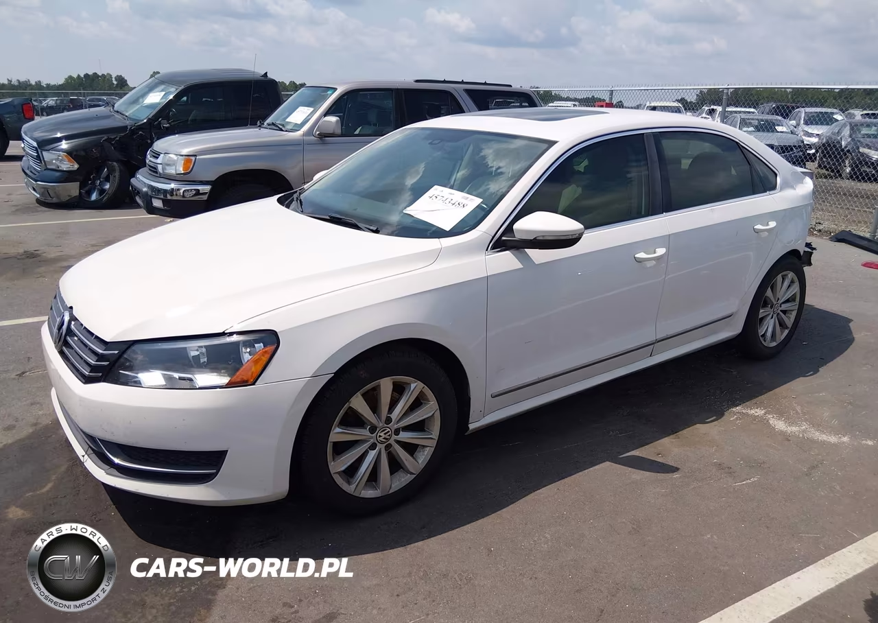 2012 Volkswagen Passat 2.5L Sel VIN:1VWCH7A31CC034228 - 2