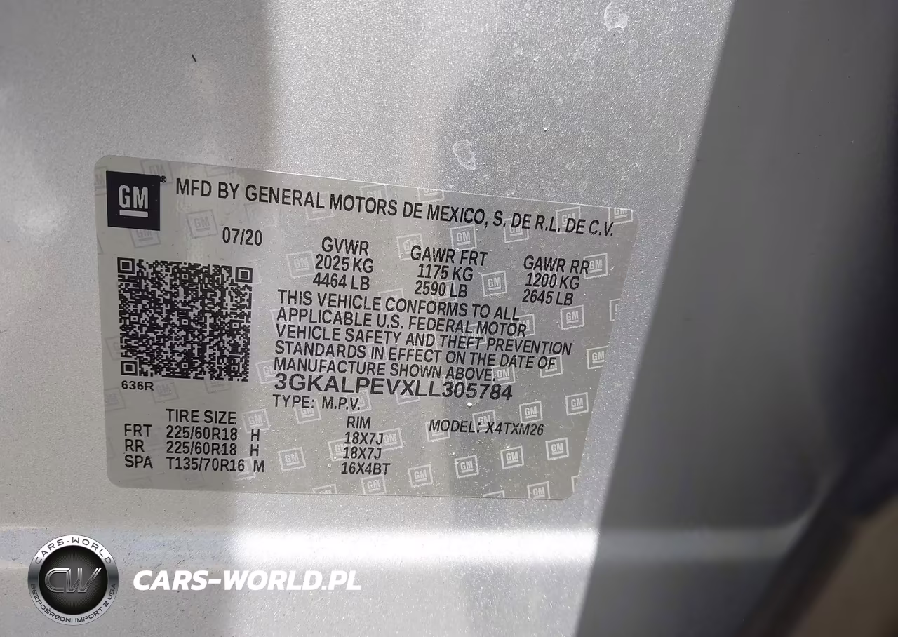 2020 GMC Terrain Fwd Slt VIN:3GKALPEVXLL305784 - 9