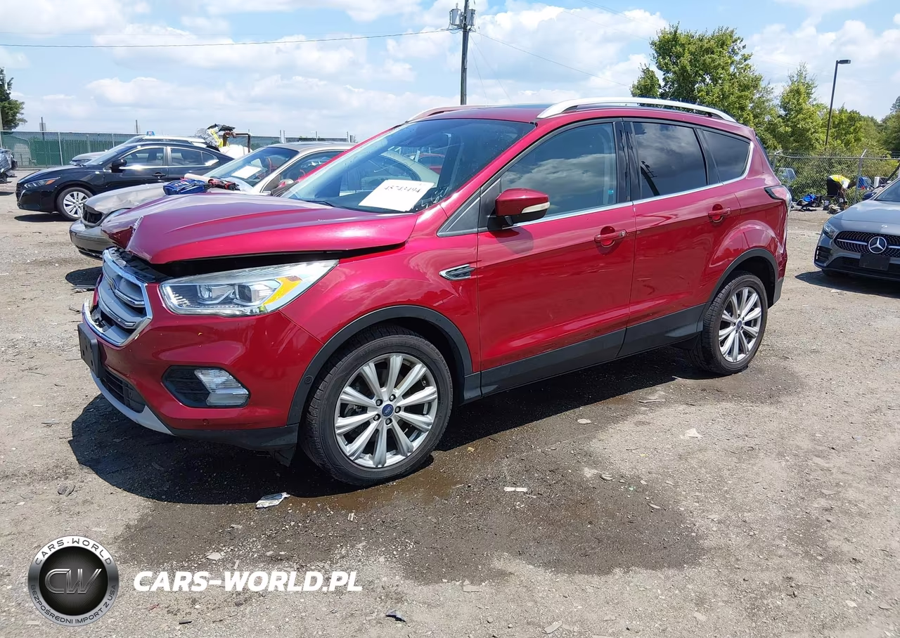 2017 Ford Escape Titanium VIN:1FMCU0J98HUB81301 - 2