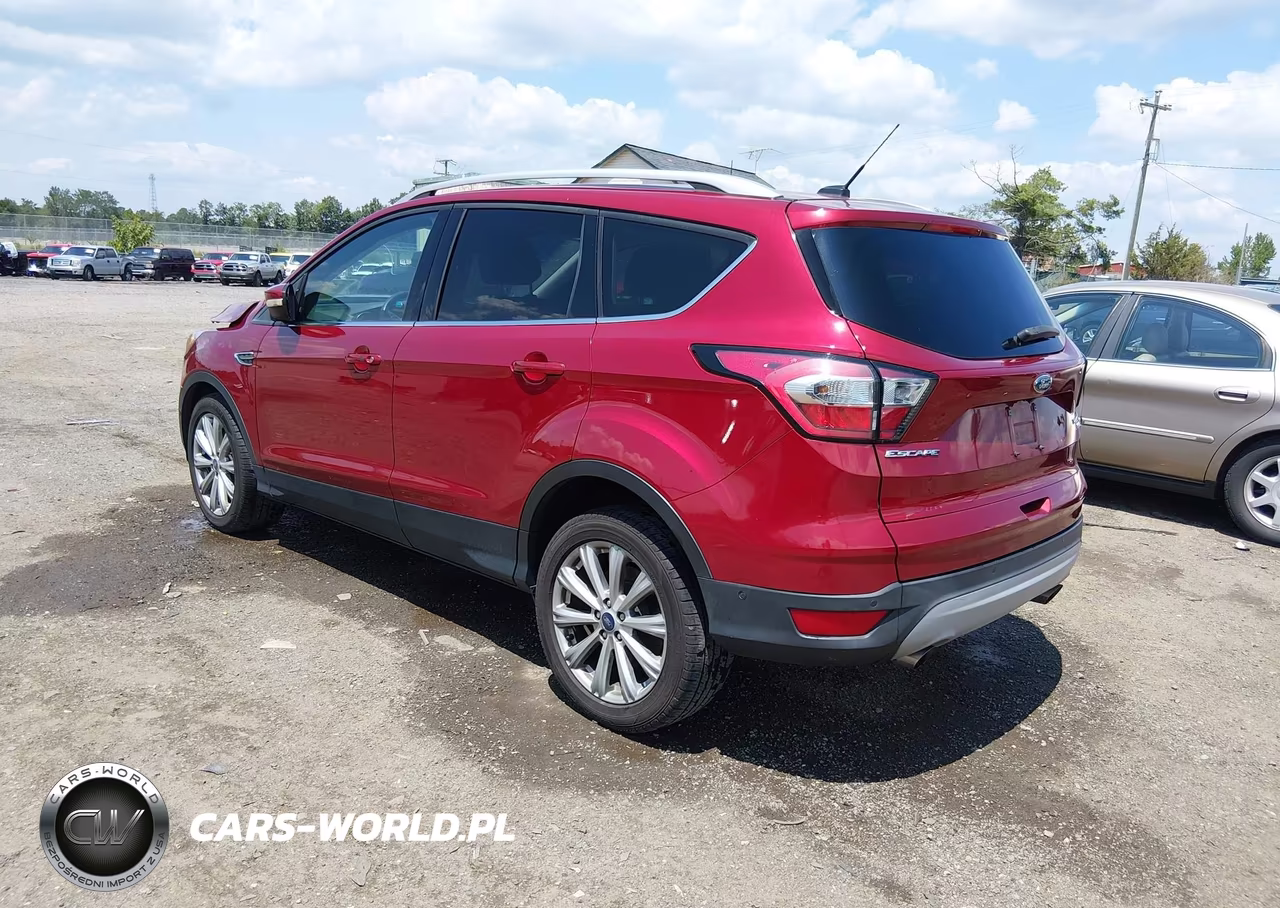 2017 Ford Escape Titanium VIN:1FMCU0J98HUB81301 - 3