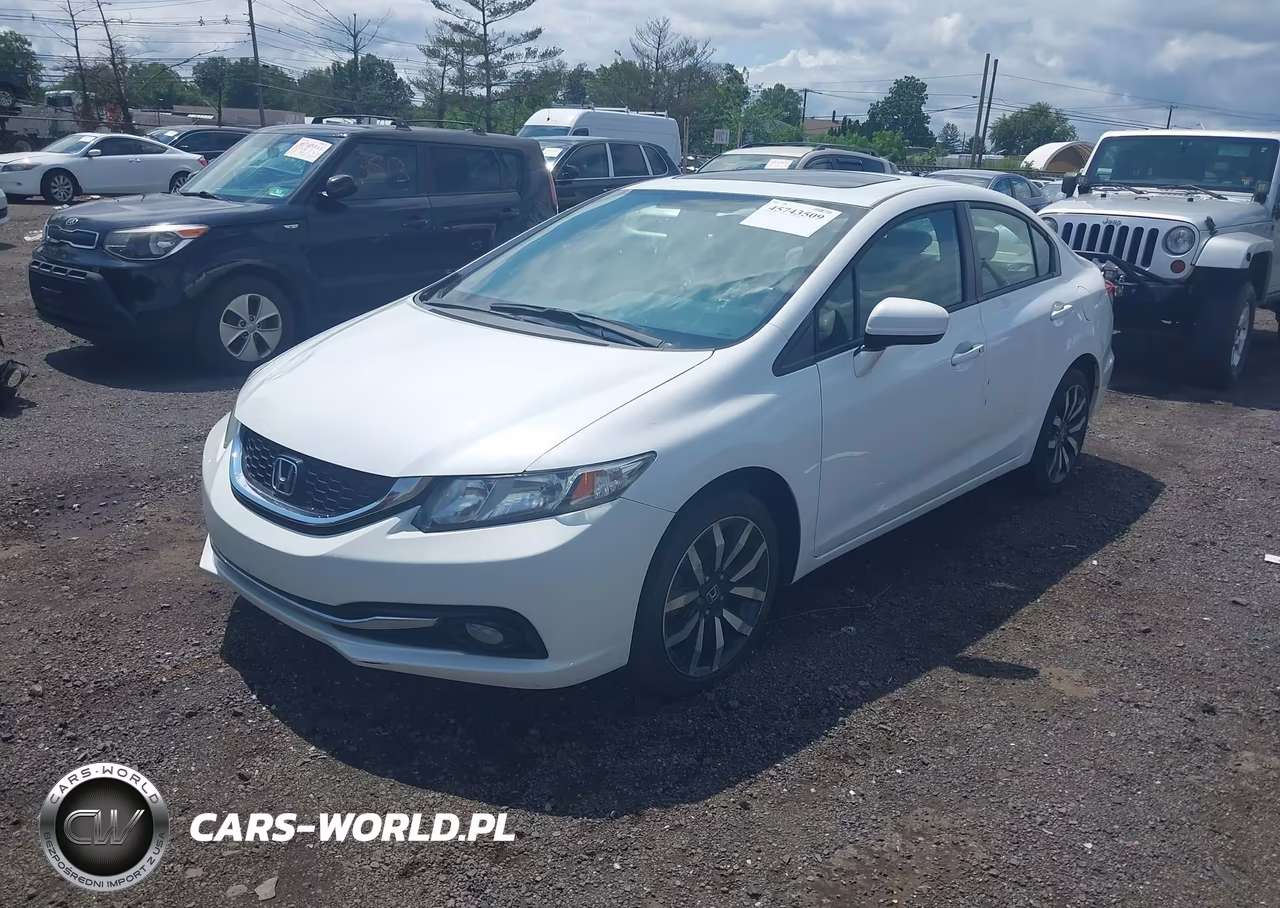 2015 Honda Civic Ex-L VIN:19XFB2F90FE272344 - 2