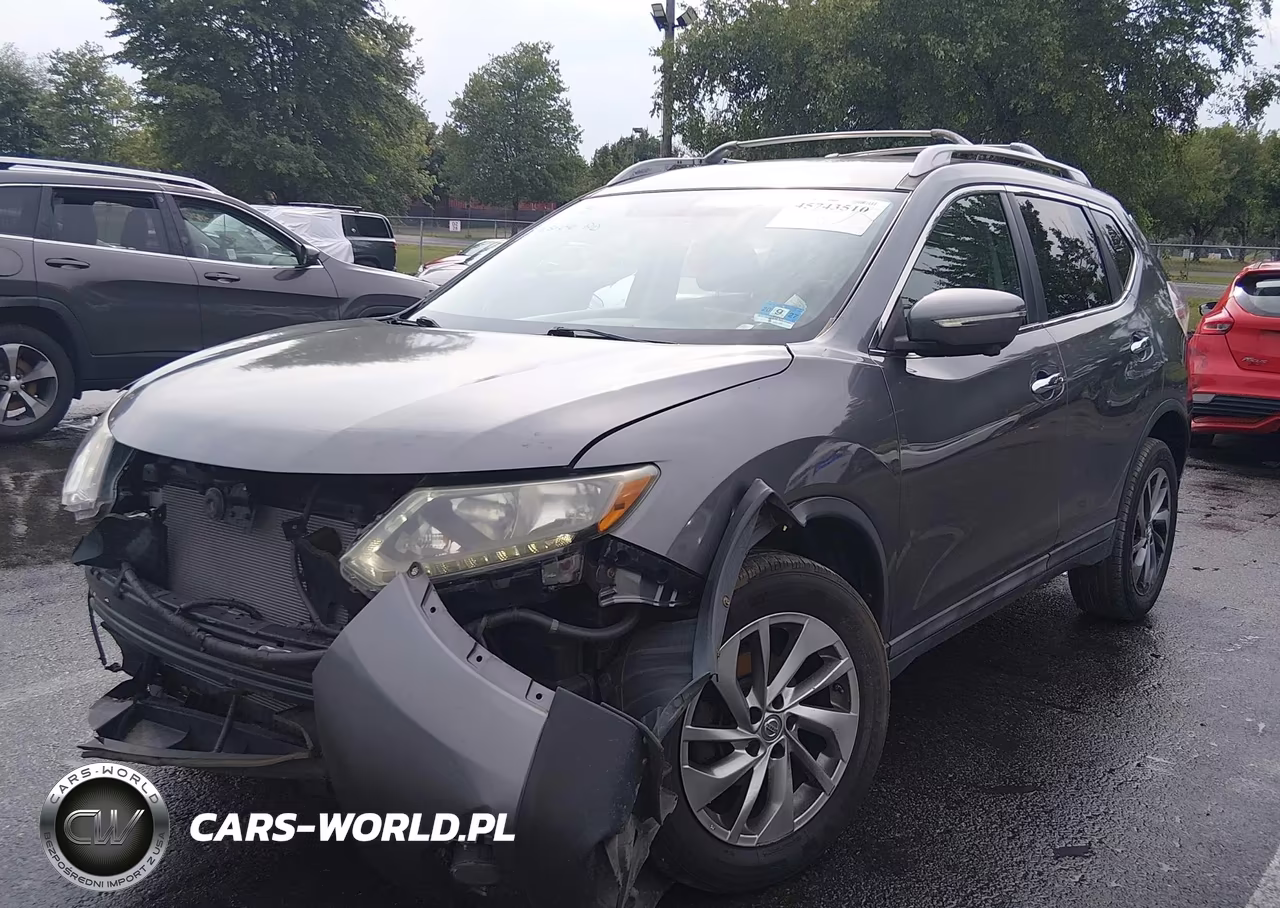 2015 Nissan Rogue Sl VIN:5N1AT2MV6FC814847 - 2