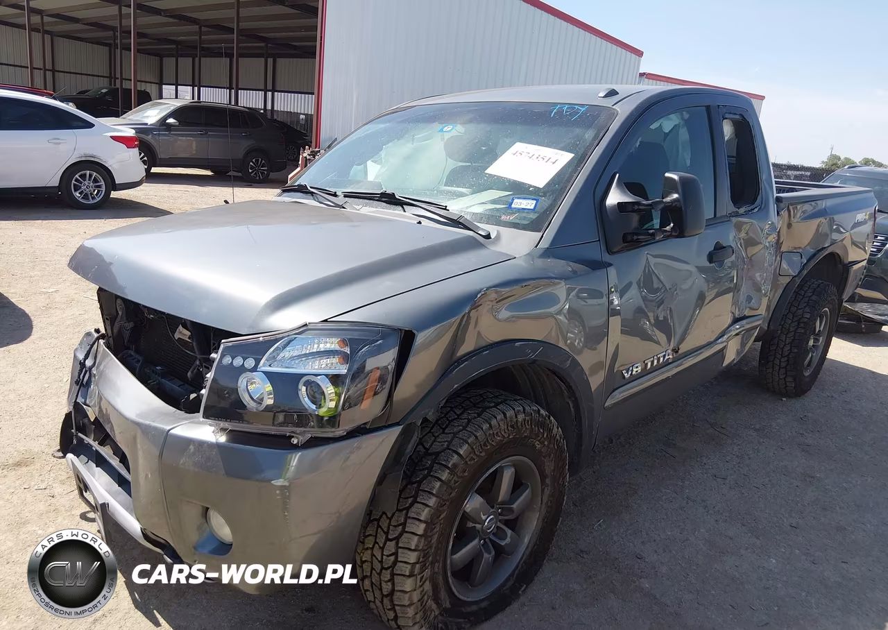2015 Nissan Titan Pro-4X-S-Sv VIN:1N6BA0CC7FN501908 - 2