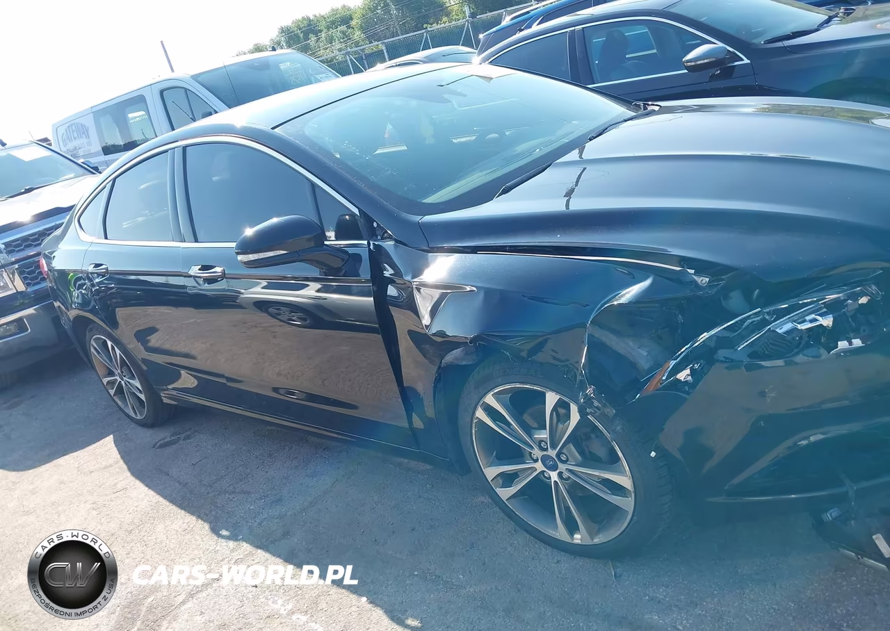 2017 Ford Fusion Titanium VIN:3FA6P0D96HR117176 - 13