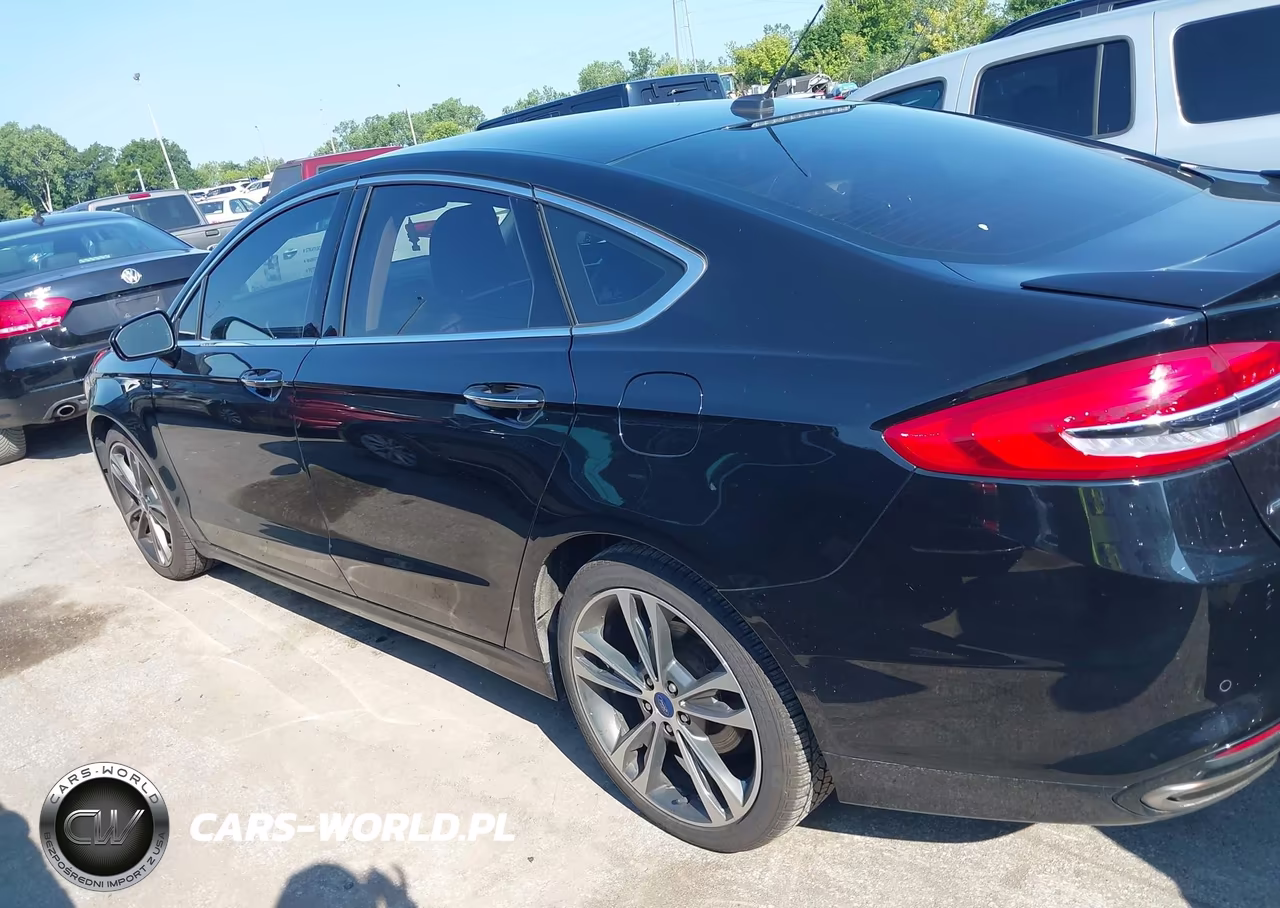 2017 Ford Fusion Titanium VIN:3FA6P0D96HR117176 - 14