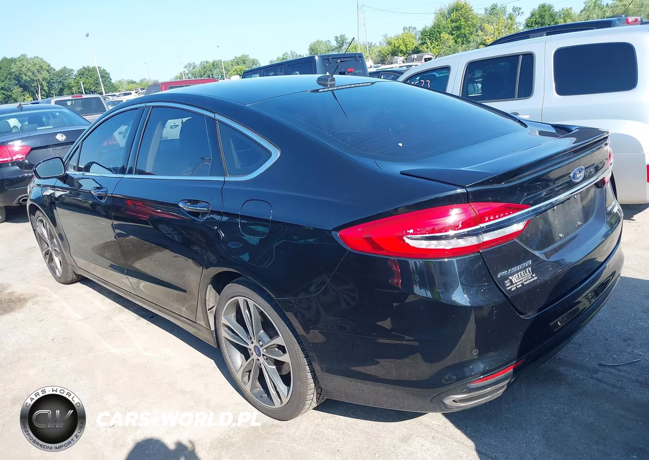 2017 Ford Fusion Titanium VIN:3FA6P0D96HR117176 - 3
