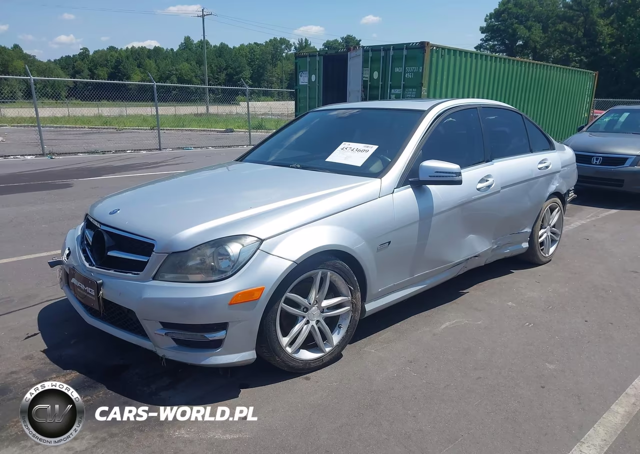 2012 Mercedes-Benz C 250 Sport VIN:WDDGF4HB6CR208884 - 2