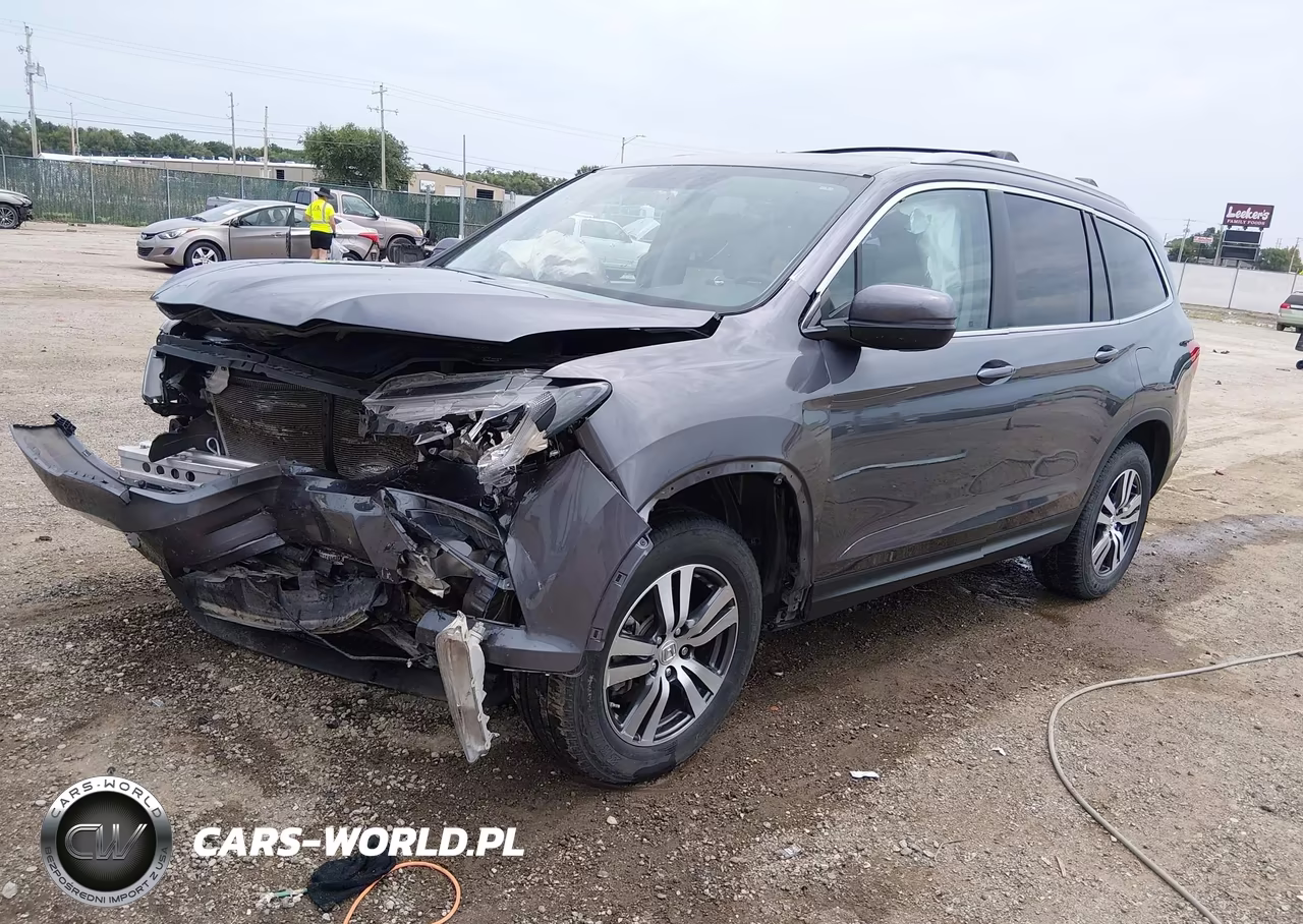 2017 Honda Pilot Ex-L VIN:5FNYF6H57HB043090 - 2