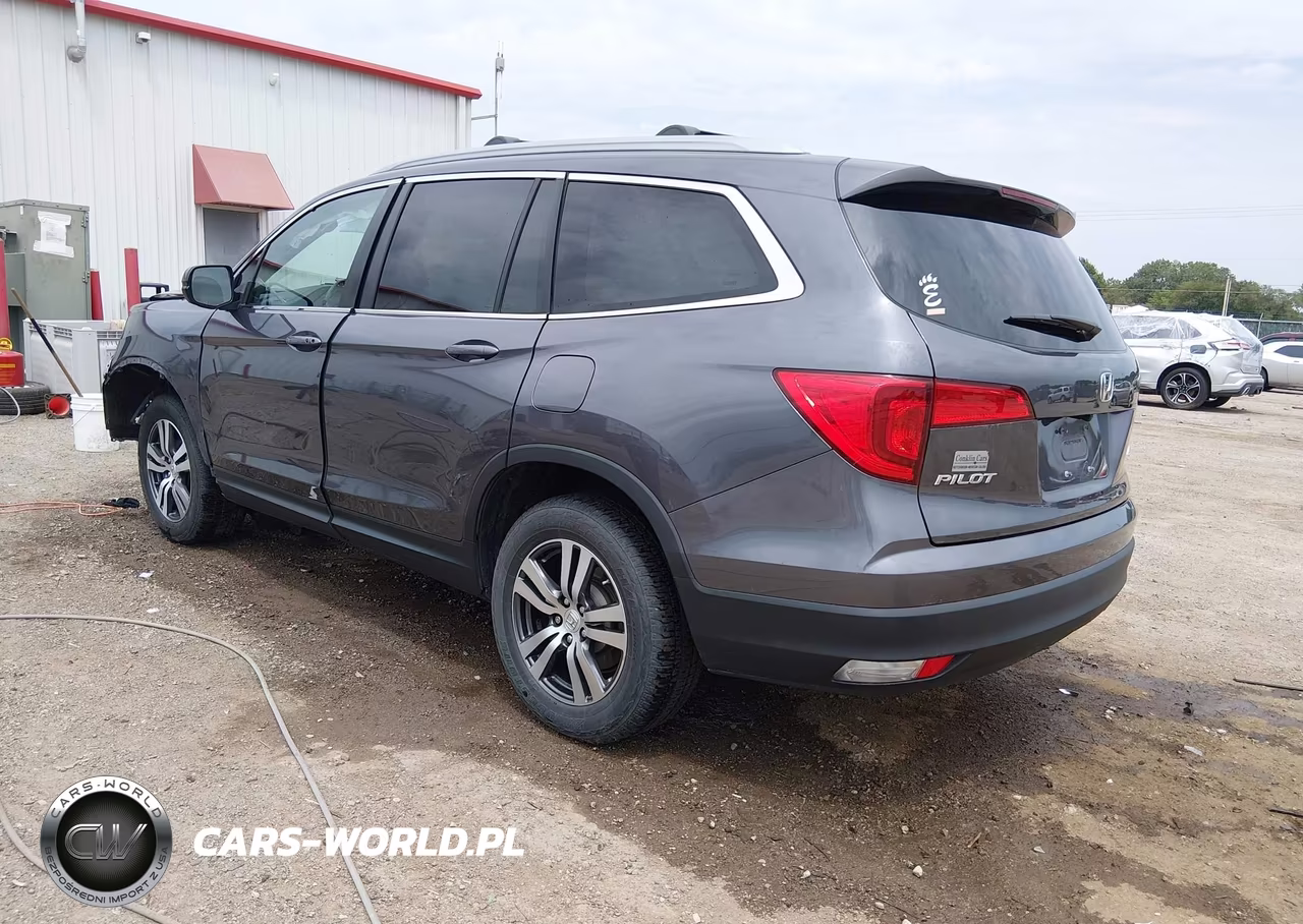 2017 Honda Pilot Ex-L VIN:5FNYF6H57HB043090 - 3