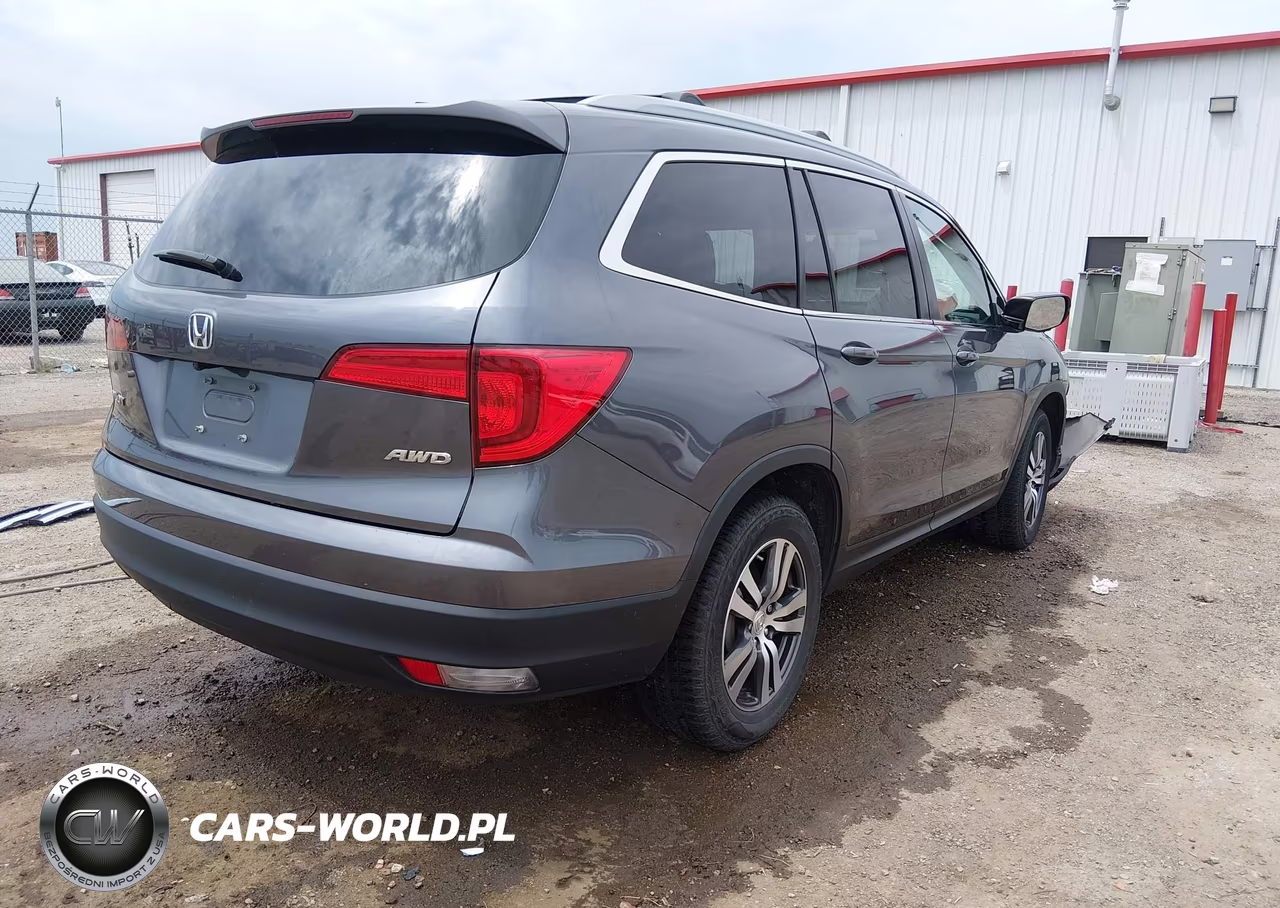 2017 Honda Pilot Ex-L VIN:5FNYF6H57HB043090 - 4