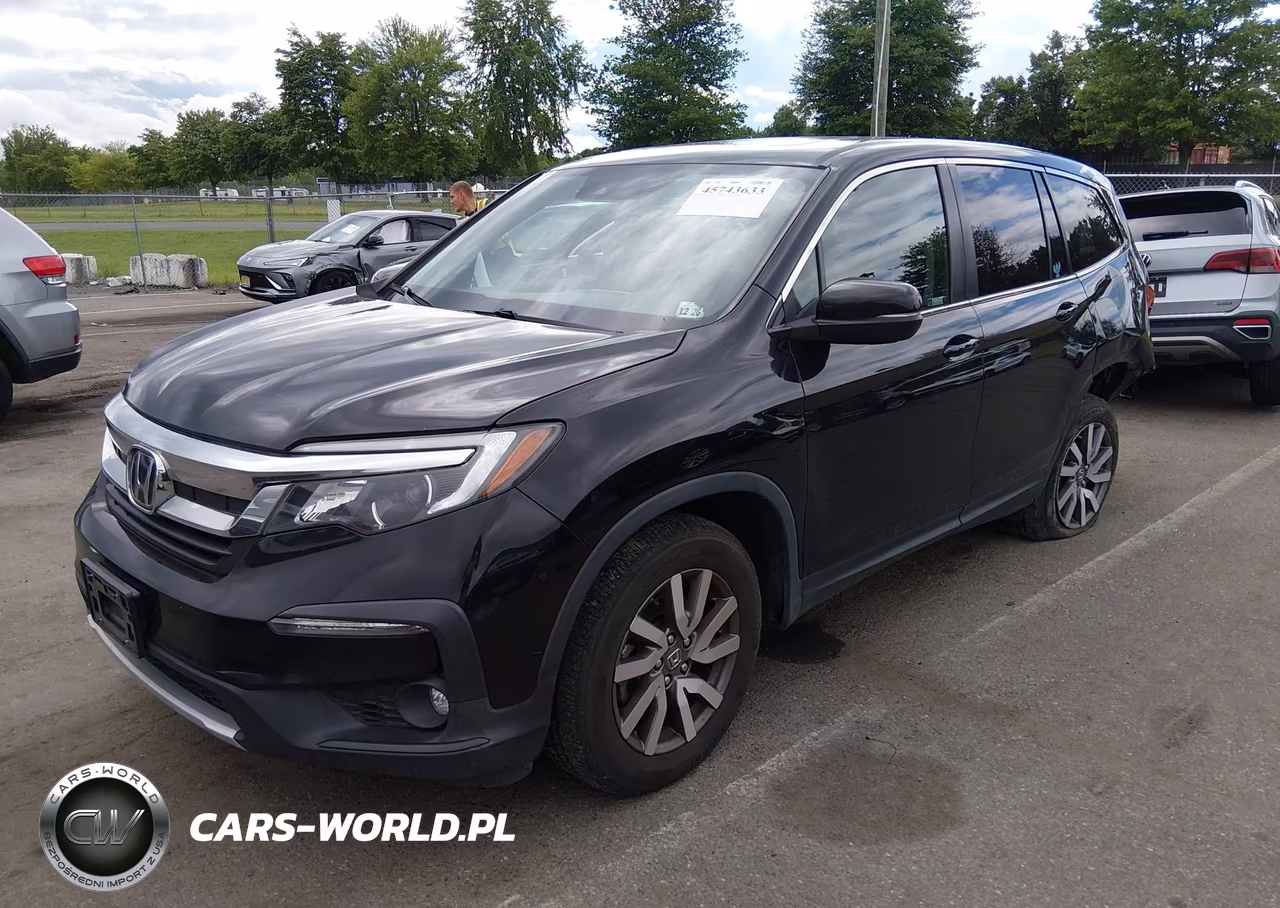 2022 Honda Pilot Awd Ex-L VIN:5FNYF6H53NB022409 - 2