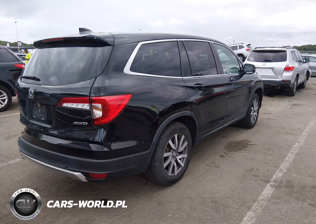 2022 Honda Pilot Awd Ex-L VIN:5FNYF6H53NB022409 - 4
