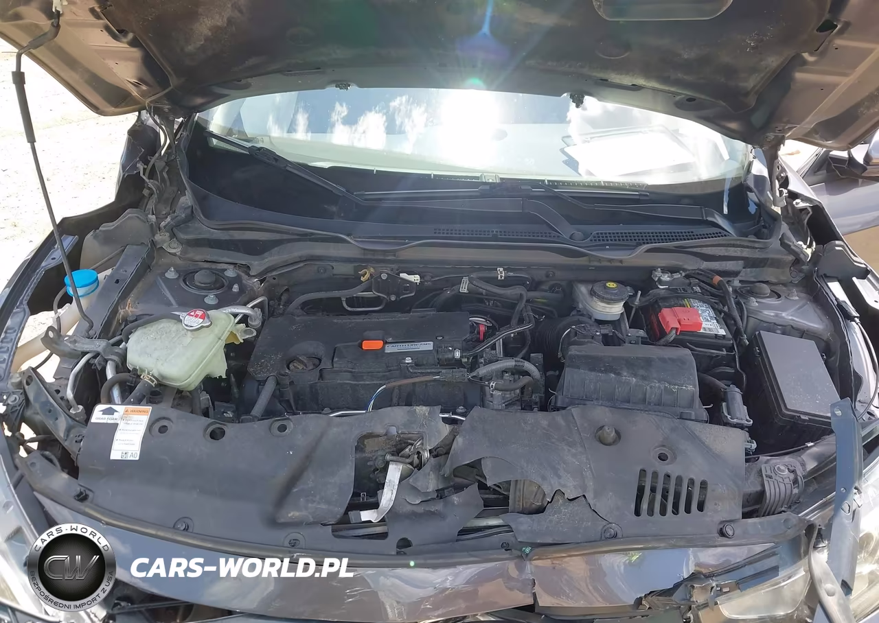 2017 Honda Civic Lx VIN:19XFC2F55HE000451 - 10