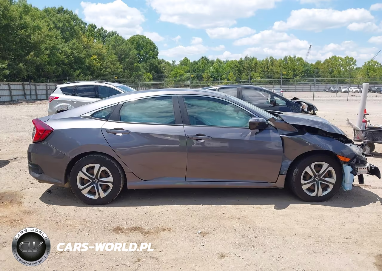 2017 Honda Civic Lx VIN:19XFC2F55HE000451 - 13