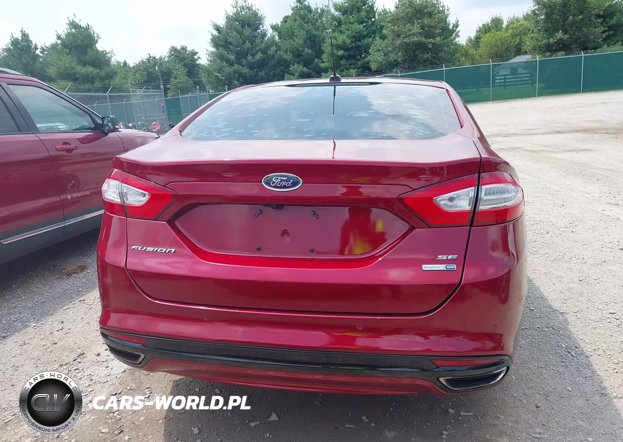 2016 Ford Fusion Se VIN:3FA6P0T9XGR161178 - 17