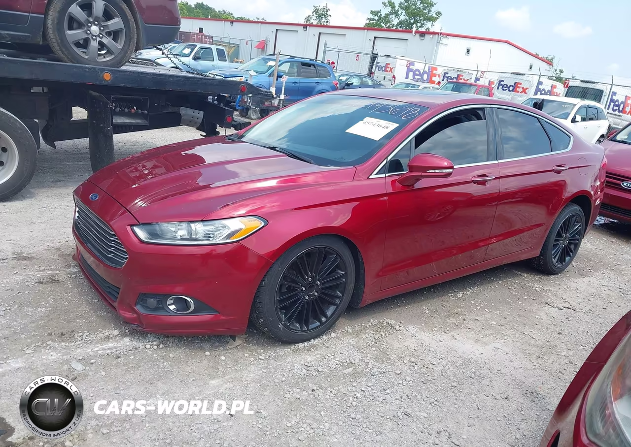 2016 Ford Fusion Se VIN:3FA6P0T9XGR161178 - 2