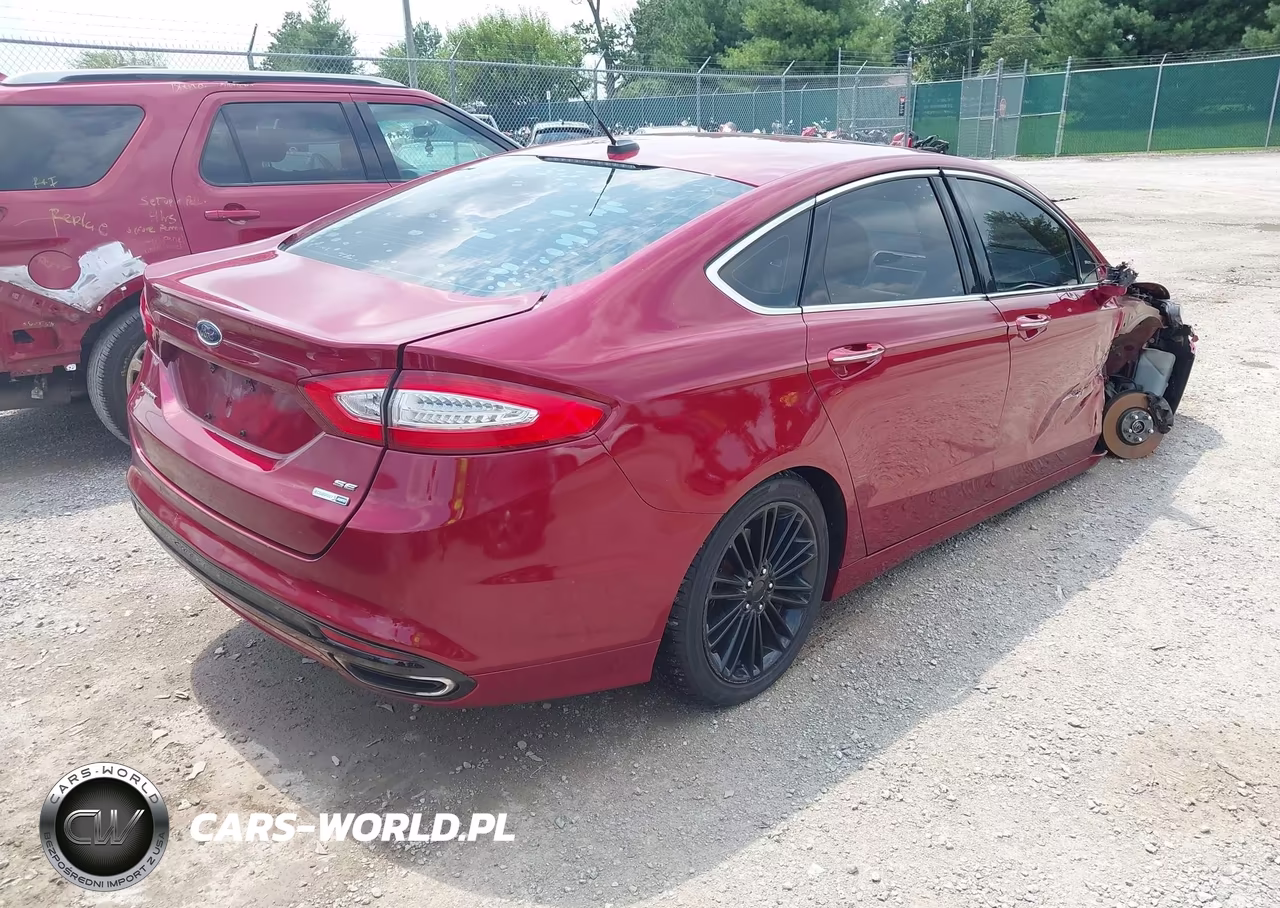 2016 Ford Fusion Se VIN:3FA6P0T9XGR161178 - 4